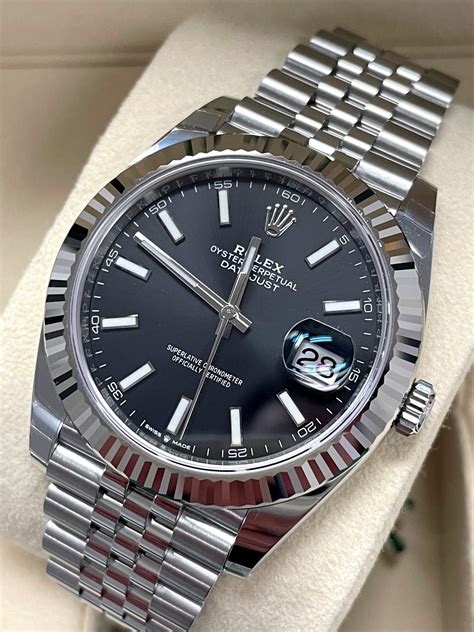 rolex datejust 41mm jubilee stahl